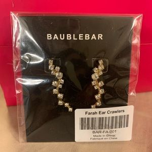 NWT BaubleBar ear crawlers